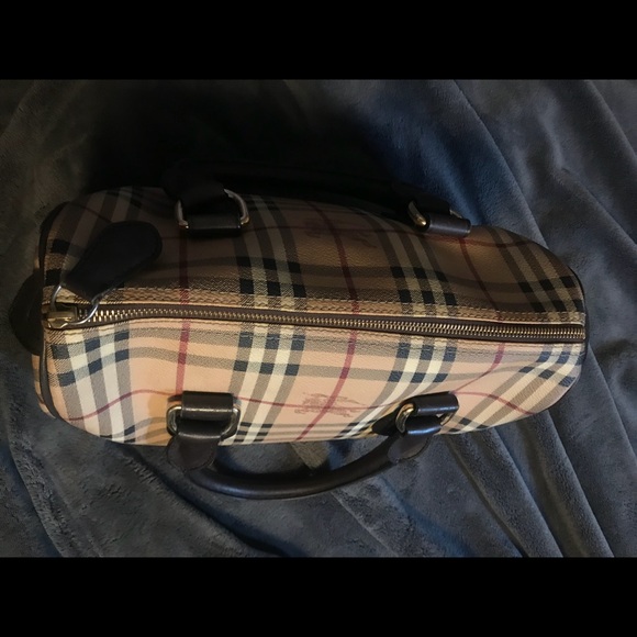 BURBERRY Haymarket Chester Bowling bag - Picture 4 of 7